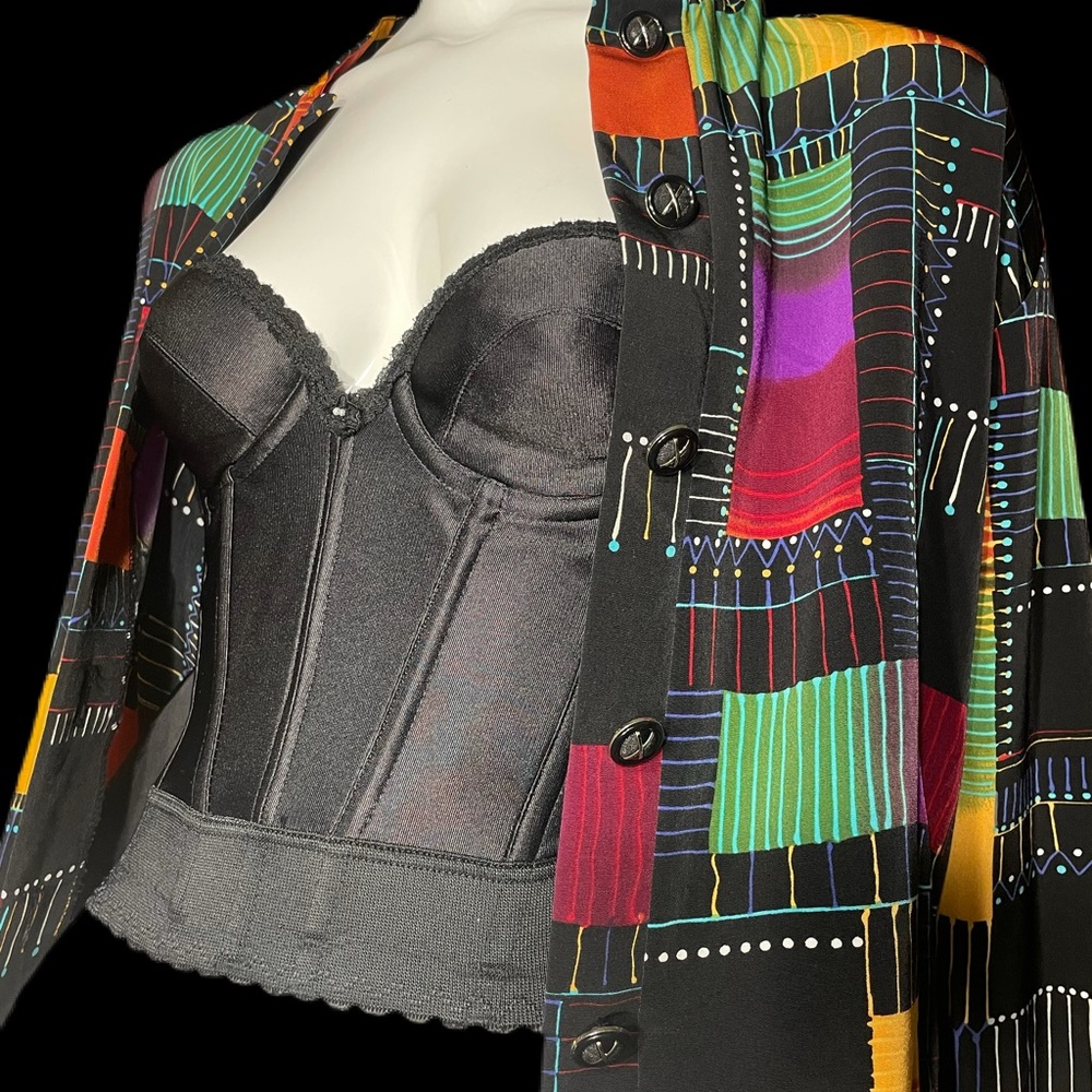 Cropped bustier corset - Picture 2 of 3